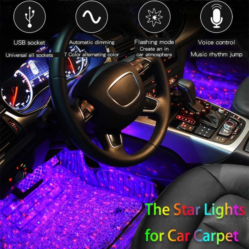 Car rgb App control Led Lights.